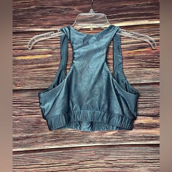 Lola Getts Blue Sports Bra. Size Large. - Picture 4 of 5